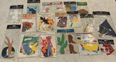NEW LOT OF SCRAPBOOKING/CARD MAKING -DELUXE DIE CUTS- PAPER, VELLUM, CARDSTOCK