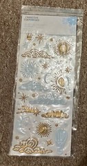 Creative Memories Celestial Delights 2025 Secret Box 1 Puffy Stickers NIP