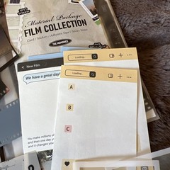 2-100pcs Movie Film Stickers for Scrapbook Kit Film Strip Photo Frame Movie Film