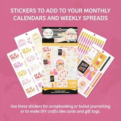 Happy Planner Sticker Pack: Feels Like Sunshine – 540 Stickers