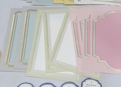 Anna Griffin AG848 «FELINE CARD TOPPERS» Embellishments Card-Layers Cats 313-Pcs
