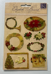 K & Company Clearly Yours Epoxy Stickers-Tim Coffey, Elizabeth Brownd, Americana