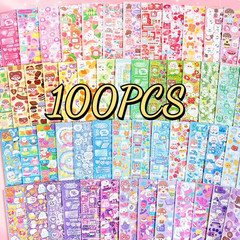 ✨ Kawaii Sticker Pack Cartoon Laser Scrapbooking Journals DIY School Supplies 📒