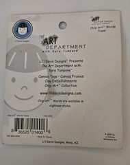 RARE NIP LI’L DAVIS DESIGNS EMBELLISHMENT SCRAPBOOKING TRAVEL VACATION CHIP ART