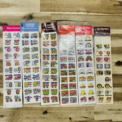 Vtg 230+ Unused Stickers Bundle Lot School Rewards Teacher Instructional Fair