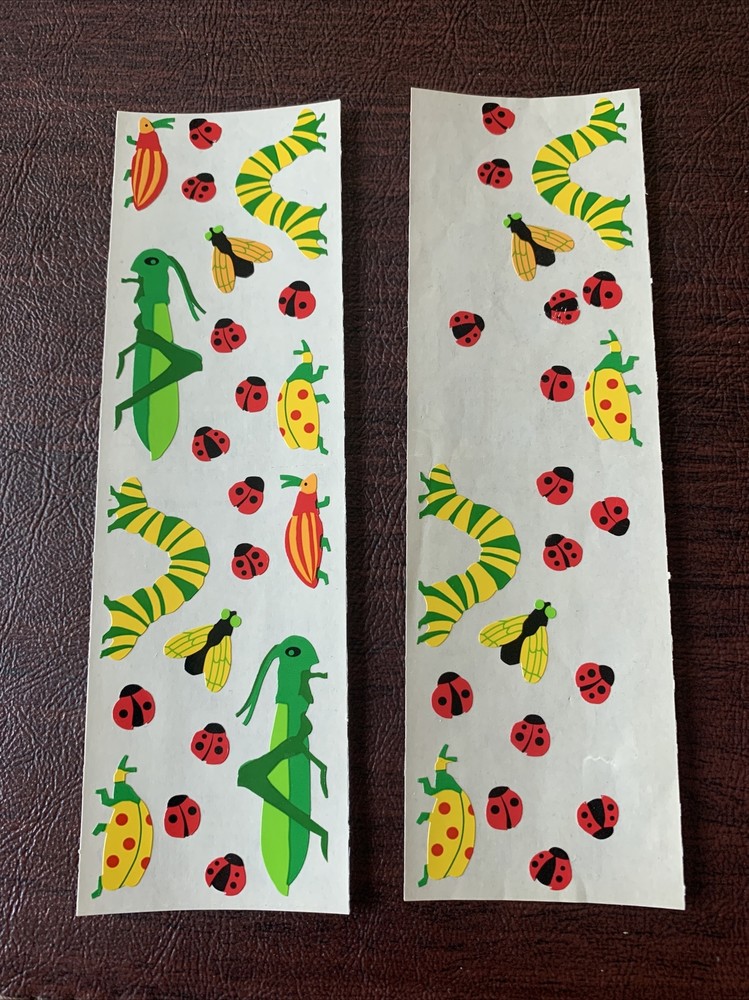 New Mrs. Grossman Scrapbooking Stickers – Bugs – 1990