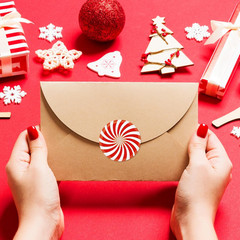 360 Pcs Christmas Candy Stickers 2 Inch Peppermint Christmas Envelope Seal Stick