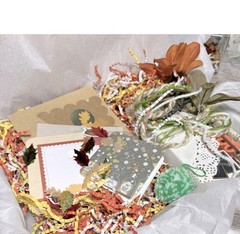 Fall Junk Journal & Planner Decor Kit Autumn Halloween Scrapbook Lot Ephemera