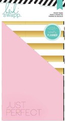Heidi Swapp, Hello Beautiful, Binder Pockets, Embellishments, Pocket, Planner
