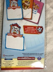 Paw Patrol Memo Sheets 4 Styles 16 Sheets New