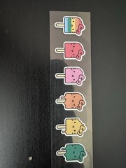 Pipsticks Hello Kitty Ice Cream Pop Shape Stickers 2024