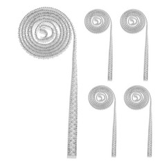 5 Rolls Shiny Crystal Tape Bag Trim Rhinestones Jewelry Making Adhesive Strips