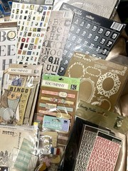 Seven Gypsies K&Company Melody Ross Daisy D’s Scrapbooking Lot 32 New