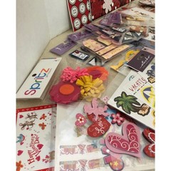 Mixed Lot Scrapbooking Crafting Stickers Holiday and All Occasions Most Unopened
