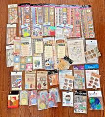 49 Packs Misc. Scrapbook Supplies: Making Memories, Sandy Lion & NRN Stickers