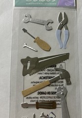 A Touch of Jolee’s Tool Box Dimensional Scrapbooking Stickers Handyman New
