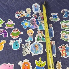 Lot Of 57 Disney Pixar Stickers Toy Story Stitch Frozen Monsters Inc