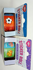 2 Kids Stickers 1 X 1 Inch 180 Stickers per Roll Teacher Gift