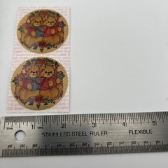 Vintage Lucy Rigg Bear Stickers 1984 Two Stickers As Shown