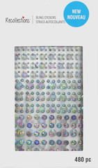 Bling Variety Pack Black AB Gems Gem Rhinestones Recollections Stickers