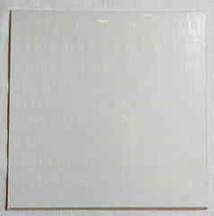 CREATIVE MEMORIES ABC/123 STICKERS SMALL LETTERS WHITE SWIRLY NIP