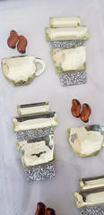 The Paper Studio GEMSTONES Coffee Cups Rhinestones Stickers – 9 pcs