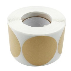 500 Pack 2″ Scratch Off Stikcers Round Adhesive Stickers for Baby Shower Wedding