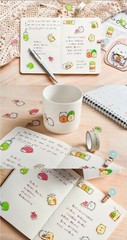 20 cute Sumikko Gurashi sticker pack journal kawaii bear korean japan stationery