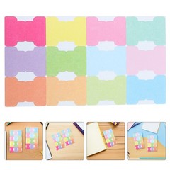 480Pcs Sticky Monthly Tabs for Planner Diary Colorful Self Adhesive Office Use