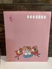 Disney Alice in Wonderland Japan Stickers Notecards & Envelopes Set New