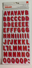 American Crafts Chipboard Alpha Thickers-Variations Available-U Choose
