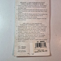 Provo Craft Home Accents «First Impressions» Halloween rub-on transfer sheet NIP