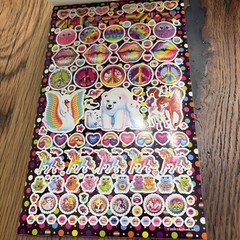Lisa Frank Sticker Book 5 Sticker Sheets 600 Stickers Bendon Aged 3+ NEW 2019