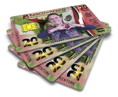 Claudia Sheinbaum Credit Card Skin Cover Vinyl Stickers (4 Pack) MX 20 Pesos
