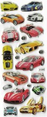 3D puffy Stickers 🚗🚌🚐🚚 CAR CARS Race Luxury Auto BMW Ferrari Mercedes