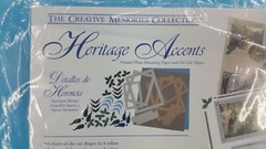 NEW Creative Memories 10×12 Paper & Die Cuts Pack – HERITAGE ACCENTS 2002