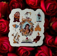 Sticker Pack | Beauty and The Beast | Belle | Clear