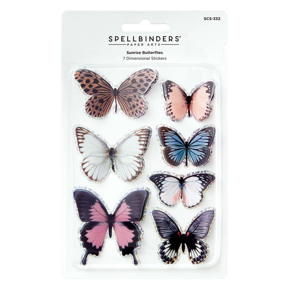 Spellbinders Stickers – Sunrise Butterflies, SCS-332
