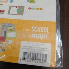 Simple Stories, SN@P Studio, School Days, Stickers & 24 4×6 Cards, 2 Packs, New
