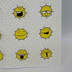 Vintage Stickers Scratch N Sniff Lemon 3M 1989 HT-853 Yellow Sunshine