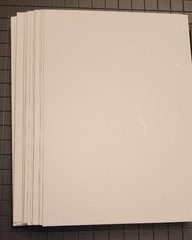 35 – 5″x7″ White Cardboard 200gsm Thick Paper Cardboard Sheets (35 5×7 Pieces)
