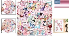Unique 100PCS Waterproof Axolotl Stickers – Customize Your Belongings with Style