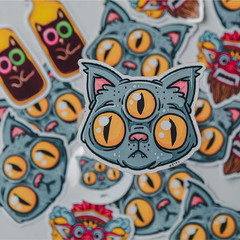 Custom Die Cut Stickers – Your Design, Any Shape! MELBOURNE made and Shipped
