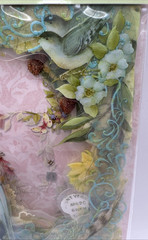 K&Company Susan Winget Acetate Frames Flowers Butterflies Scrapbook