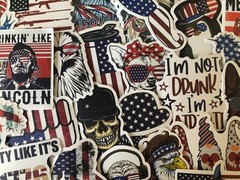 10 Fun Patriotic ‘Merica stickers, patriotic decal, vinyl decal, america, usa