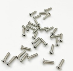 30Pcs #10-24 x 1-3/4 Flat Head Machine Screws, Phillips Cross Screw, Phillips…