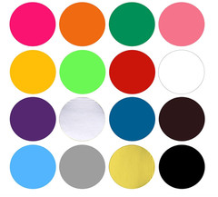 JANYUN 6528 Pieces Colored Dot Stickers, 1/4″ Small Color Labels Coding Circle R