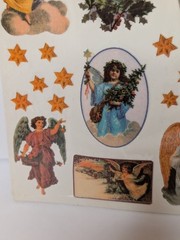 4 Pkgs VTG 1999 Paper Magic Group Angel Stickers Sticker Central Collector Cards