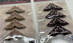 Lot of 2 Packs The Remnants Collection Felt Photo Corners by Rebecca Bower