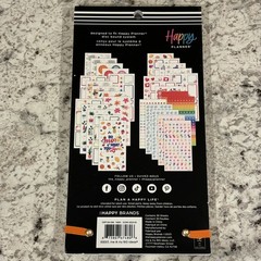 NEW Happy Planner Sticker Book – I Heart Stickers 1699 Pieces 🍓🪴🌸🛼❤️